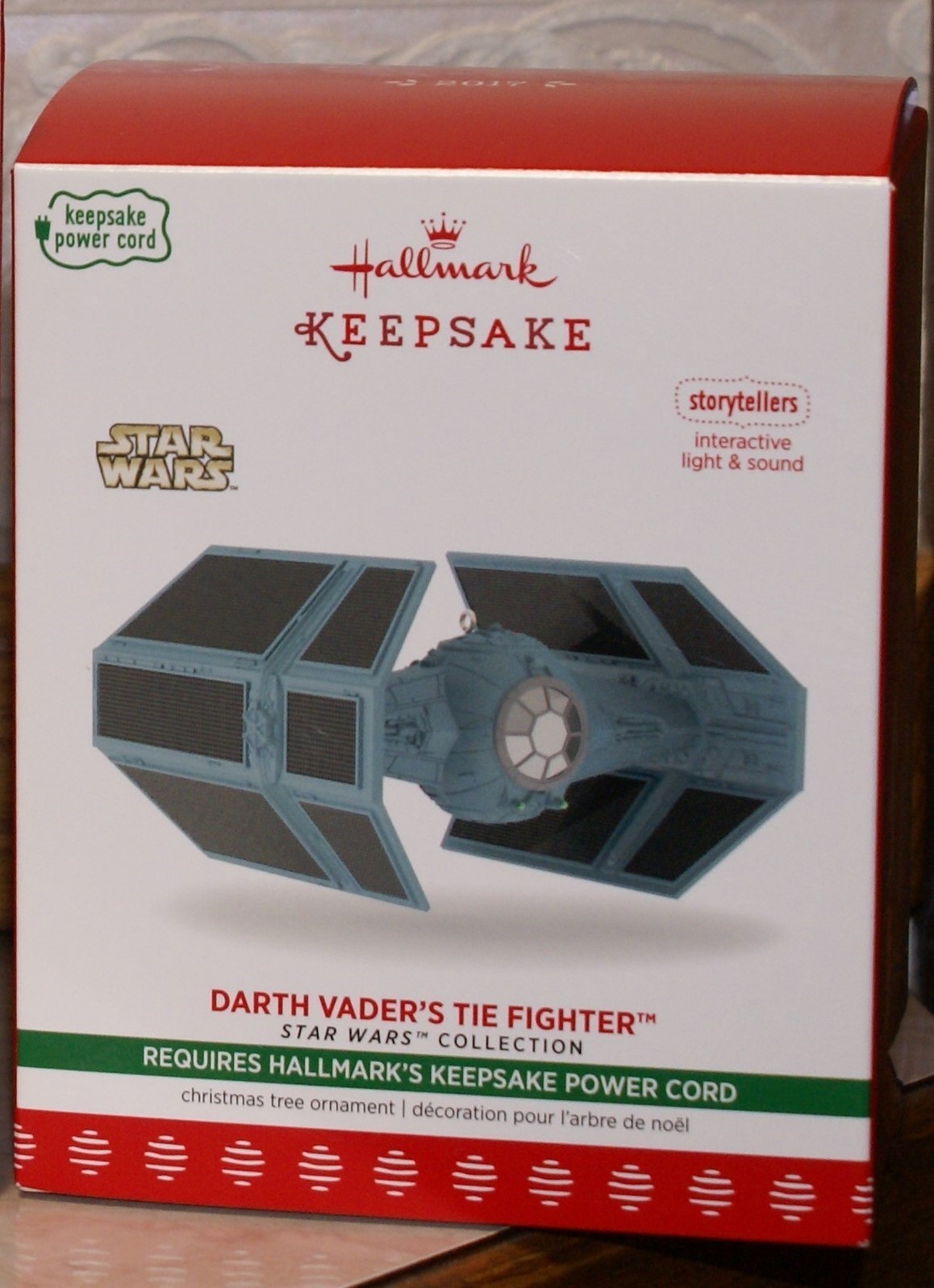 NEW 2019 Hallmark Keepsake Darth Vader’s TIE Fighter Storytellers Ornament NEW 2019 Hallmark Keepsake Darth Vader’s TIE Fighter Storytellers Ornament