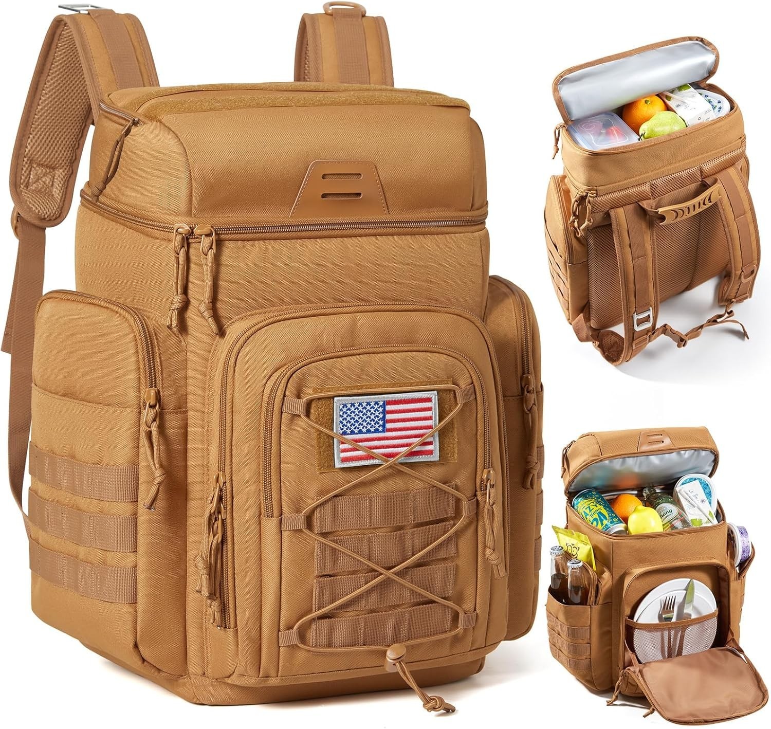 30L (42 Cans) Tactical Cooler Backpack – Military-Grade Insulated Back Pack with 30L (42 Cans) Tactical Cooler Backpack – Military-Grade Insulated Back Pack with
