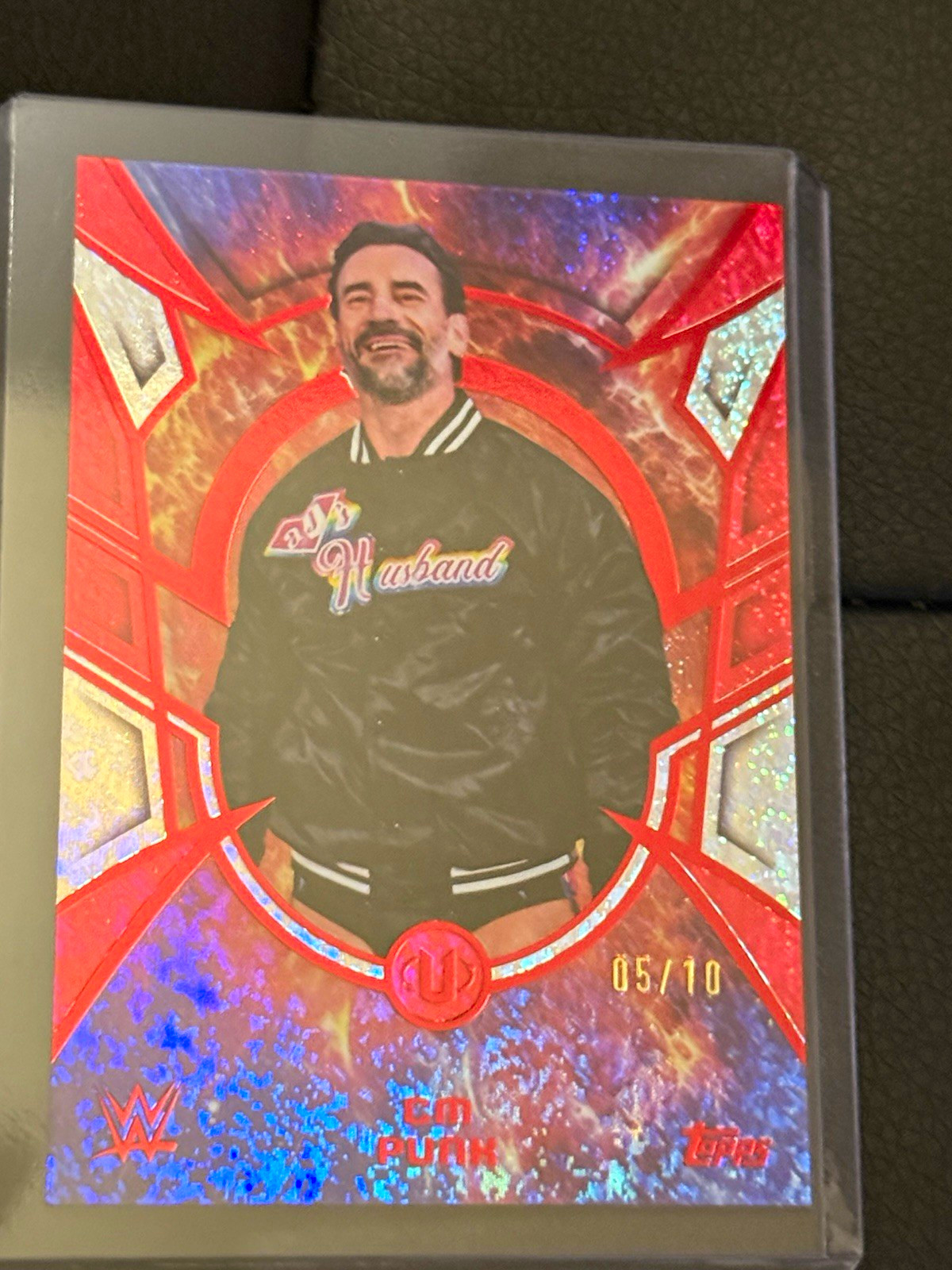 2025 Topps WWE Raw Grand Entrances Insert #GE-9 CM Punk 05/10