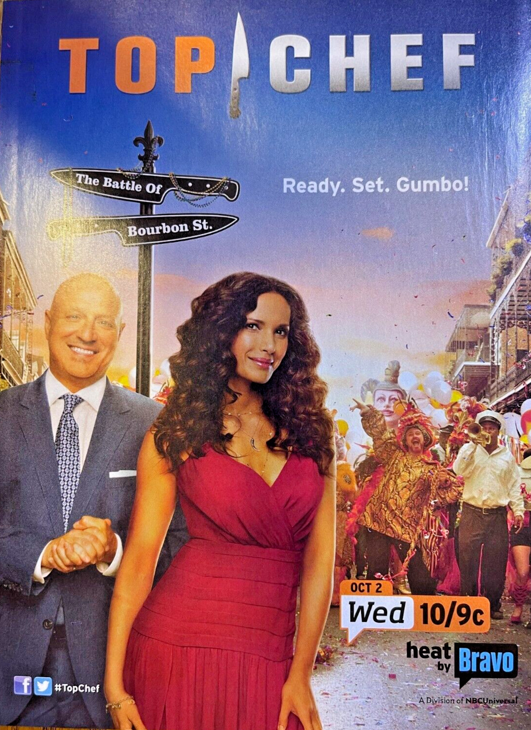 2013 Magazine Advertisement Top Chef The Battle of Bourbon Street 2013 Magazine Advertisement Top Chef The Battle of Bourbon Street