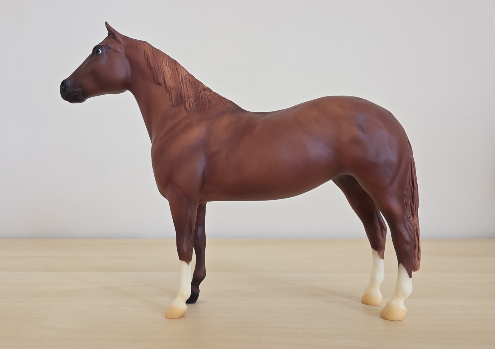 Breyer Traditional Model Horse SERGEANT RECKLESS #1493 Chestnut Galiceno HTF Breyer Traditional Model Horse SERGEANT RECKLESS #1493 Chestnut Galiceno HTF