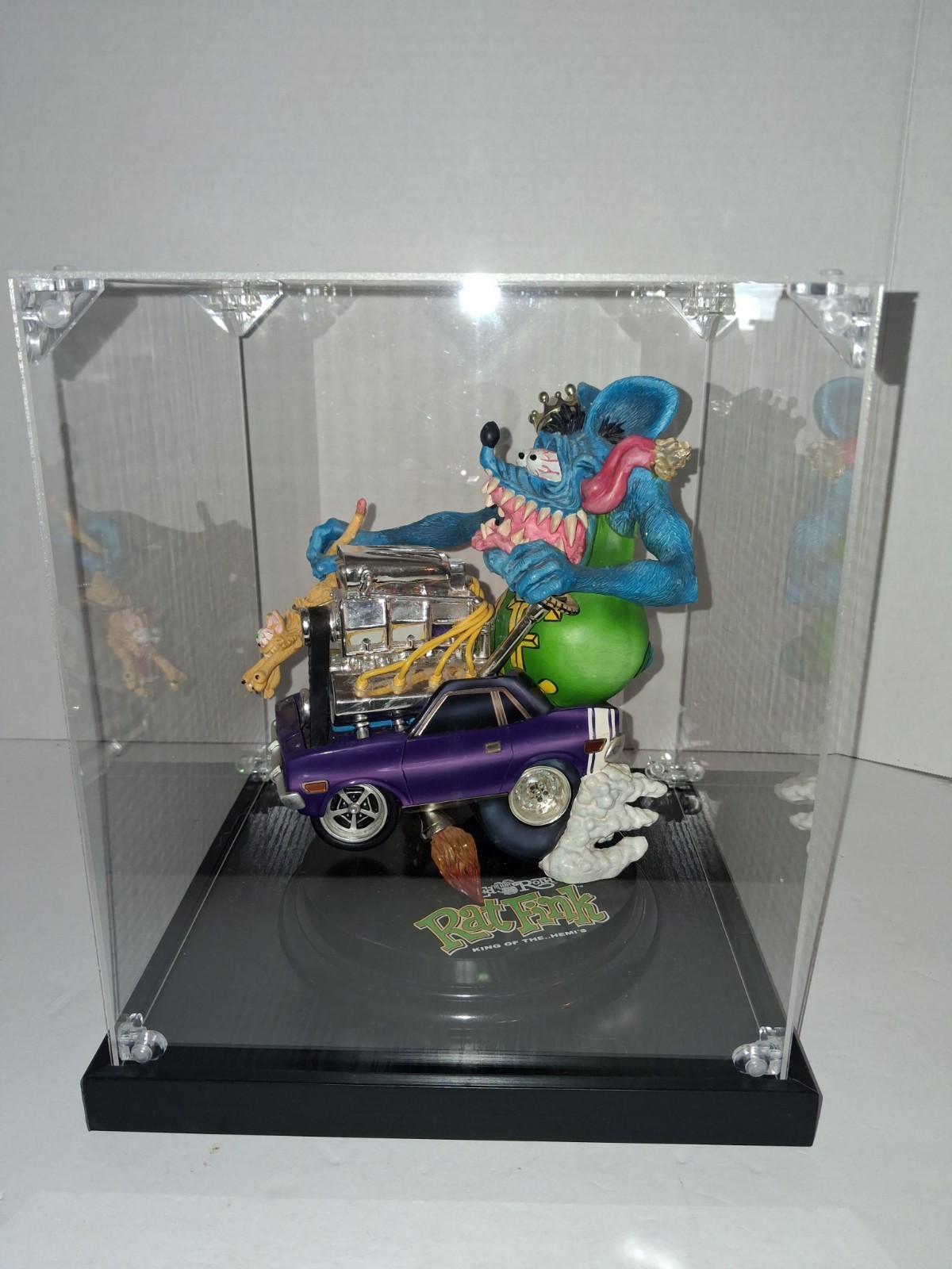 Danbury Mint Rat Fink King of the Hemis Figurine Ed Danbury Mint Rat Fink King of the Hemis Figurine Ed