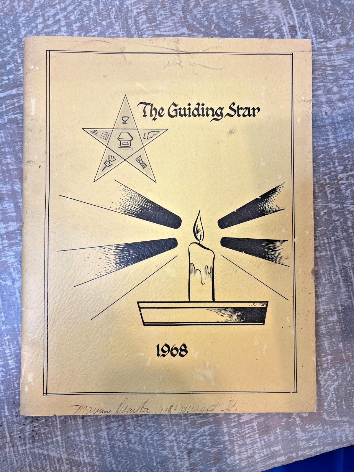 1968 The Guiding Star MLK Dedicated African American OES Black History Masonic