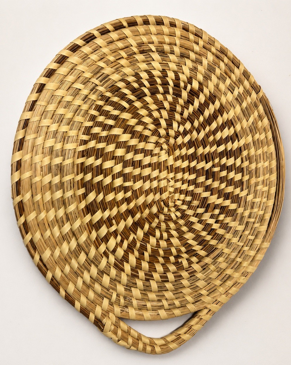Gullah Sweetgrass Handwoven Trivet Handle Low Country South Carolina VTG Gullah Sweetgrass Handwoven Trivet Handle Low Country South Carolina VTG