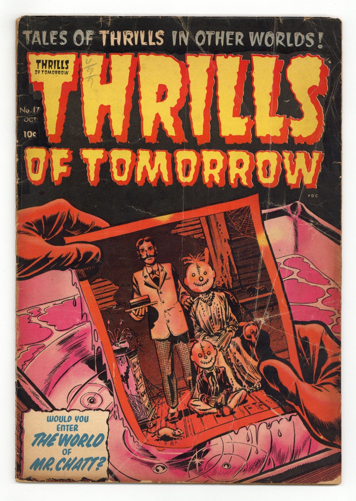 Thrills of Tomorrow #17 GD- 1.8 1954