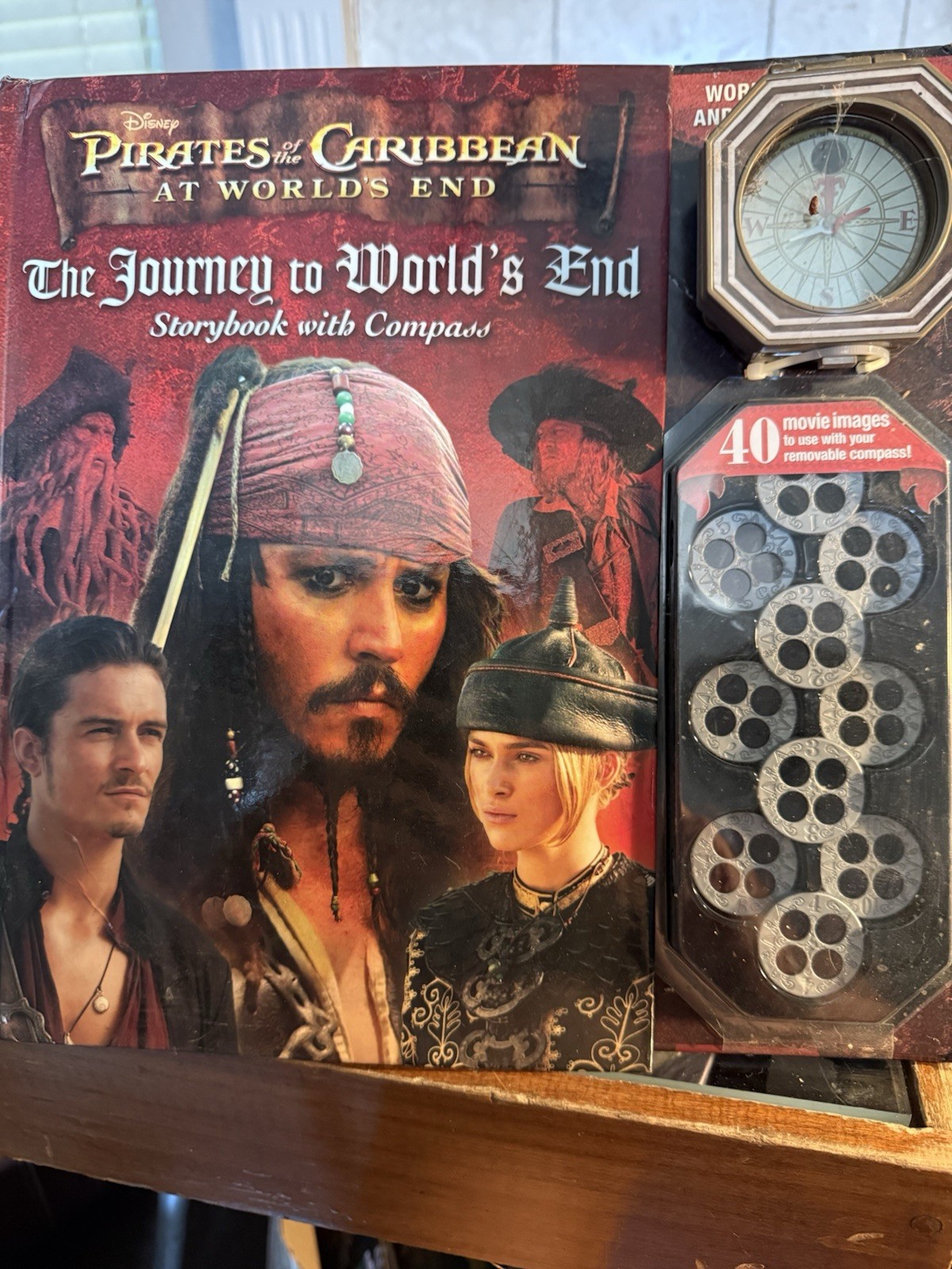 Disney Pirates of the Caribbean World at end Storybooks with Compass Gift Set Disney Pirates of the Caribbean World at end Storybooks with Compass Gift Set