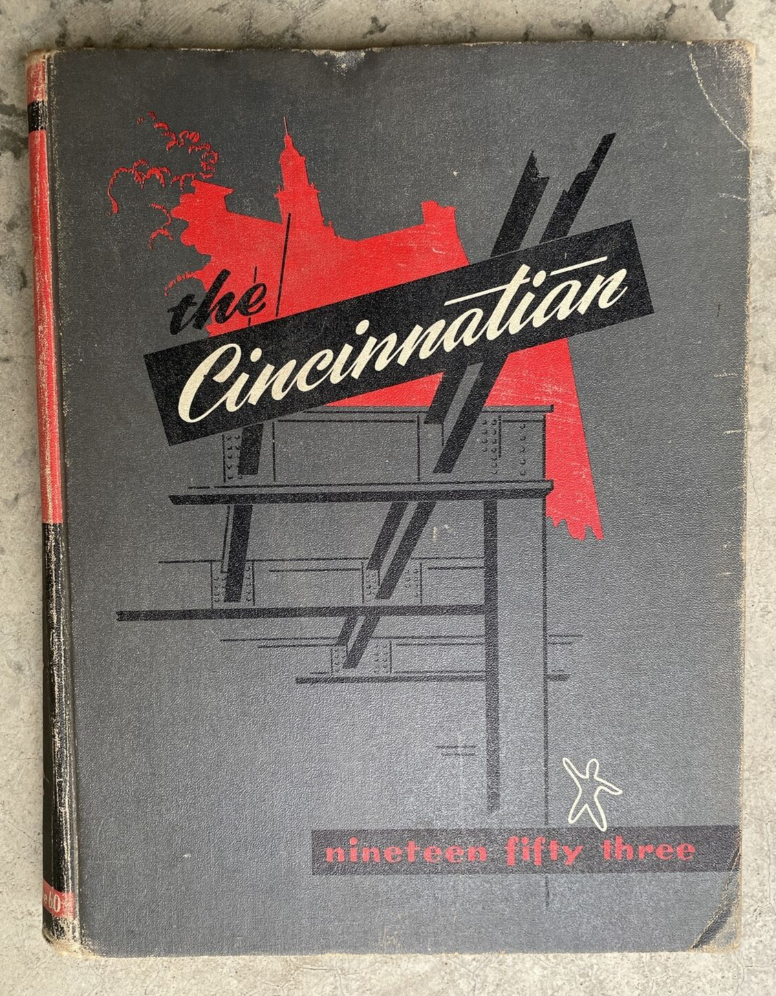 Vintage Yearbook University of Cincinnati Cincinnatian UC Bearcats 1953 50s Vintage Yearbook University of Cincinnati Cincinnatian UC Bearcats 1953 50s