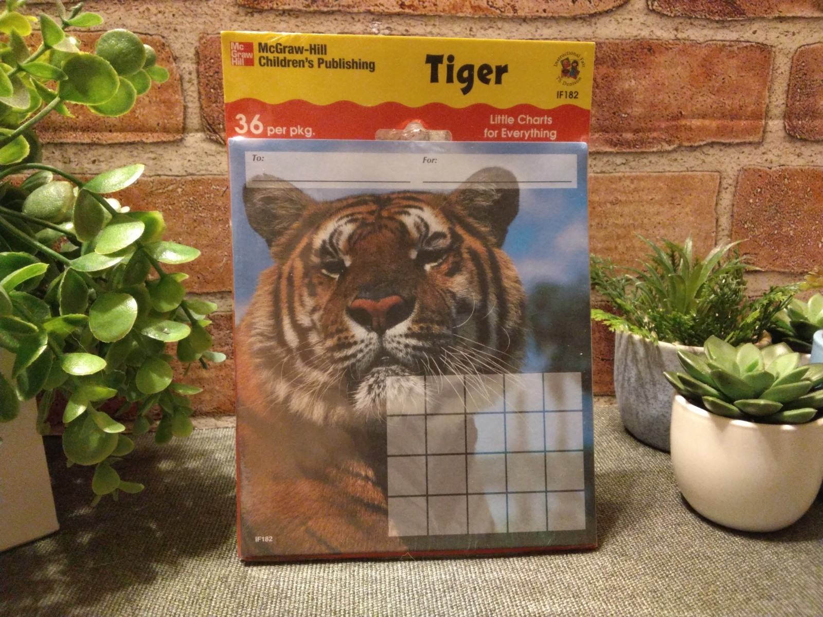Vtg 1990\'s McGraw-Hill Childrens Publishing TIGER \