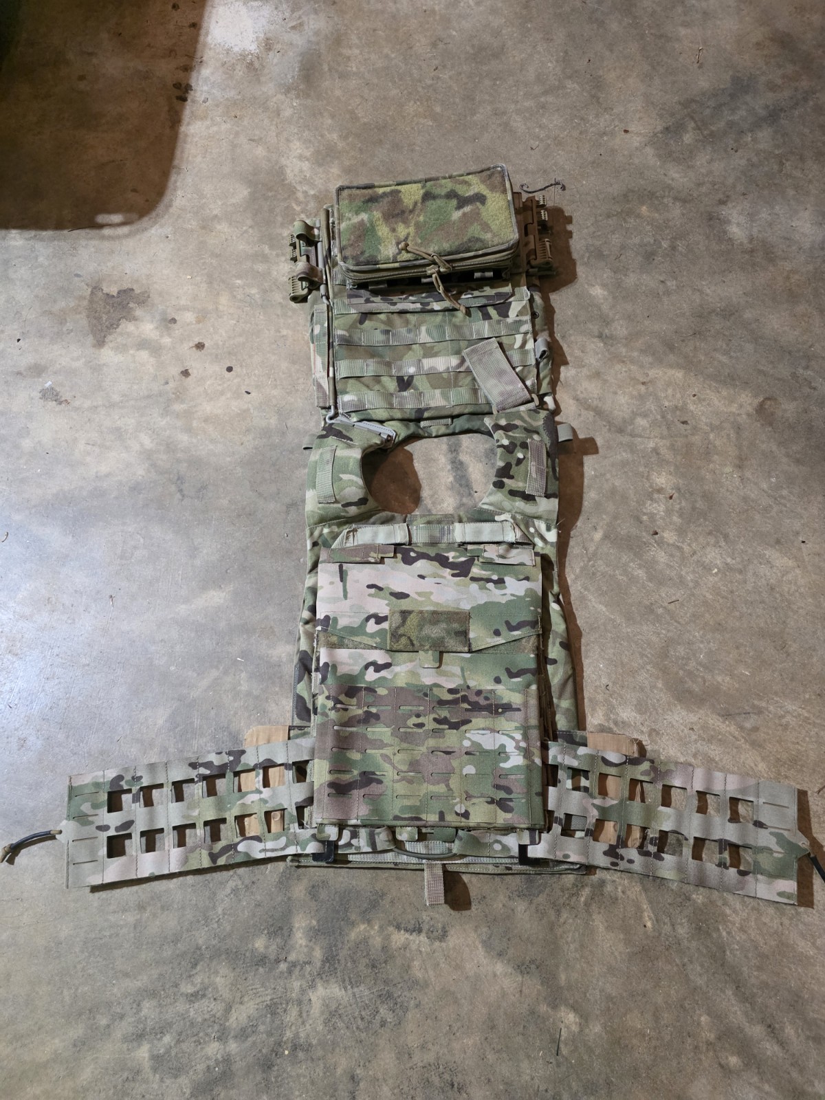 British Tactical Upgraded Virtus STV. British Army, Multicam