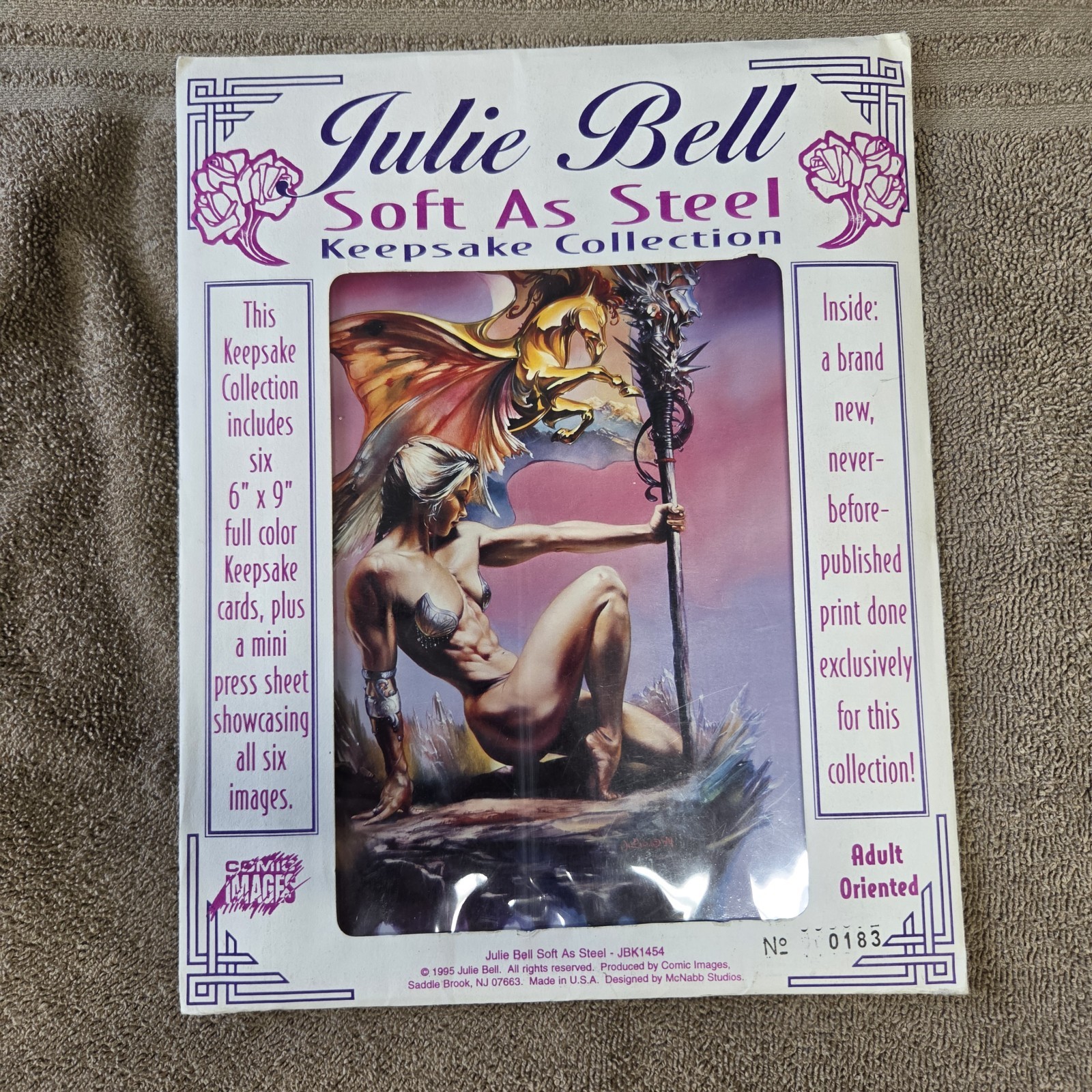 KEEPSAKE COLLECTION JULIE BELL SOFT AS STEEL by Comic Images 1995 #1159