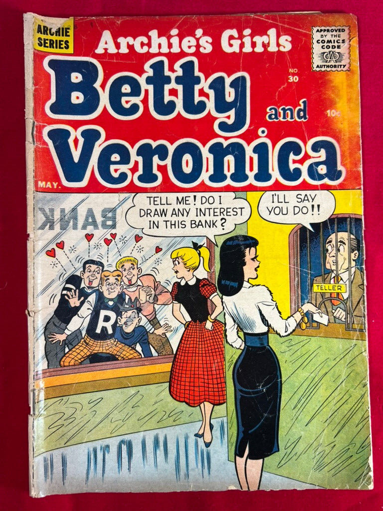 Archie\'s Girls Betty and Veronica #30 (1957) Late Golden/Early Silver Age