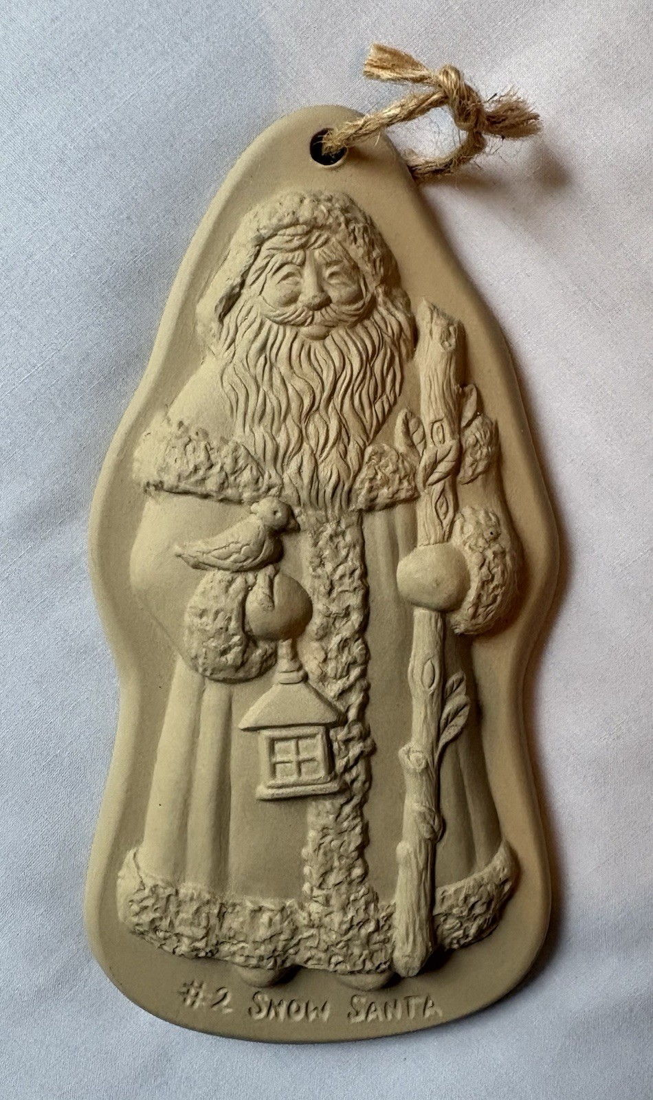VTG BROWN BAG COOKIE MOLD OLD WORLD SANTA #2 1998 VERY RARE & HIGHLY COLLECTABLE VTG BROWN BAG COOKIE MOLD OLD WORLD SANTA #2 1998 VERY RARE & HIGHLY COLLECTABLE