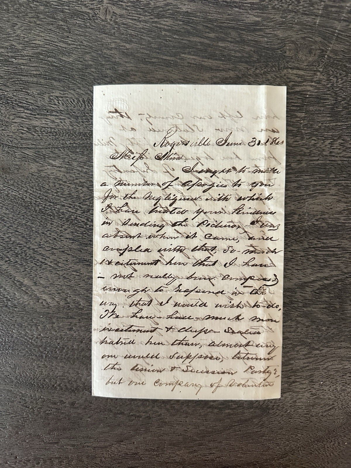 1863 Civil War Rogersville TN Letter Group Basil Duke Andrew Johnson content 1863 Civil War Rogersville TN Letter Group Basil Duke Andrew Johnson content