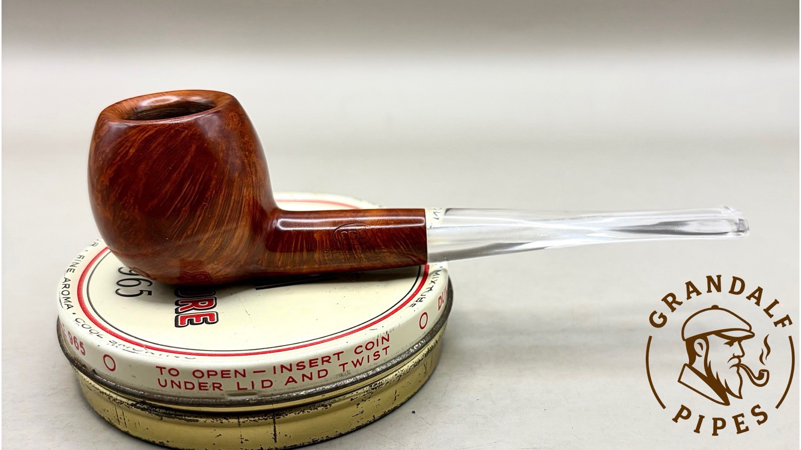 GBD Speciale Standard 315 Apple Estate Pipe France Clear Stem Beautiful Grain