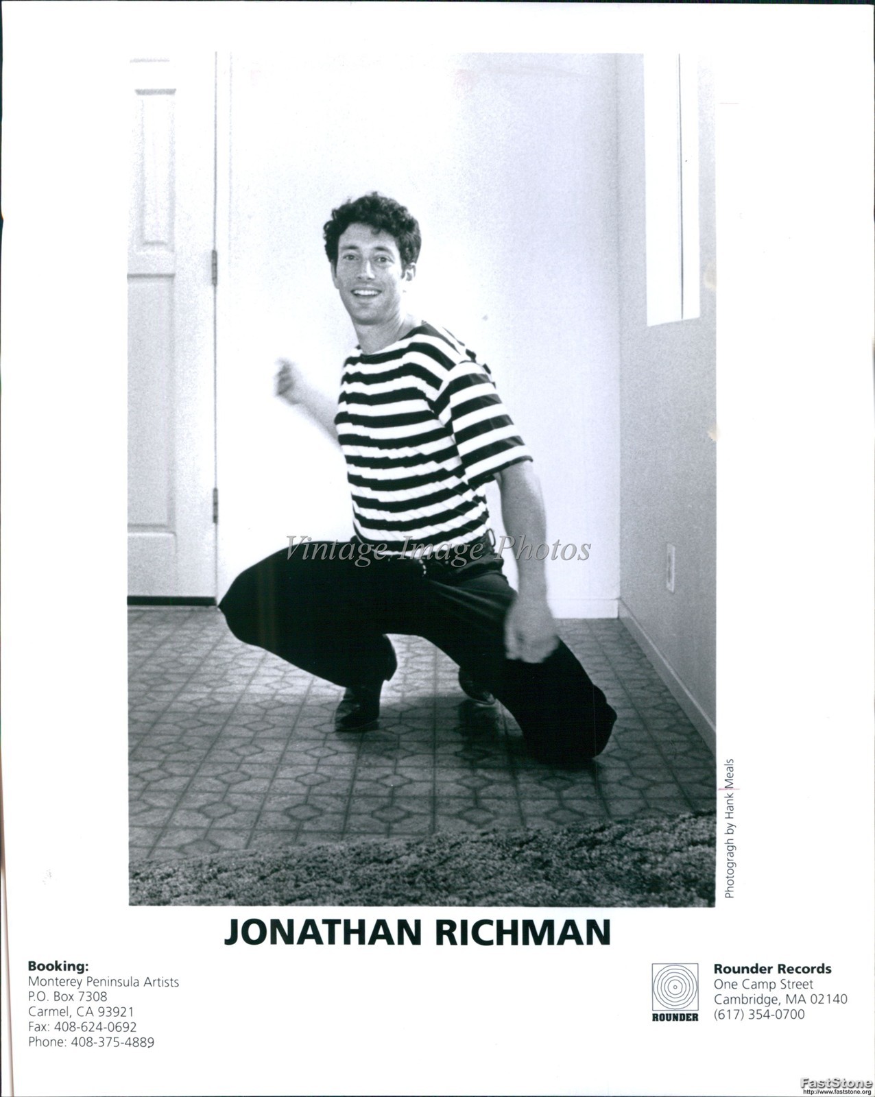 Jonathan Richman Modern Lovers Singer Songwriter Guitarist Photo 8x10