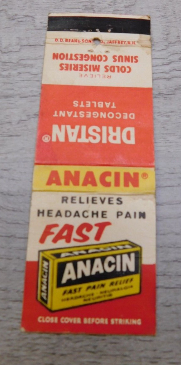 Vintage Matchbook Cover Vintage Matchbook Cover