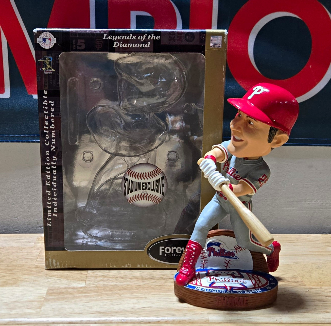 Jim Thome Philadelphia Phillies Legends of the Diamond Bobblehead by Foco 