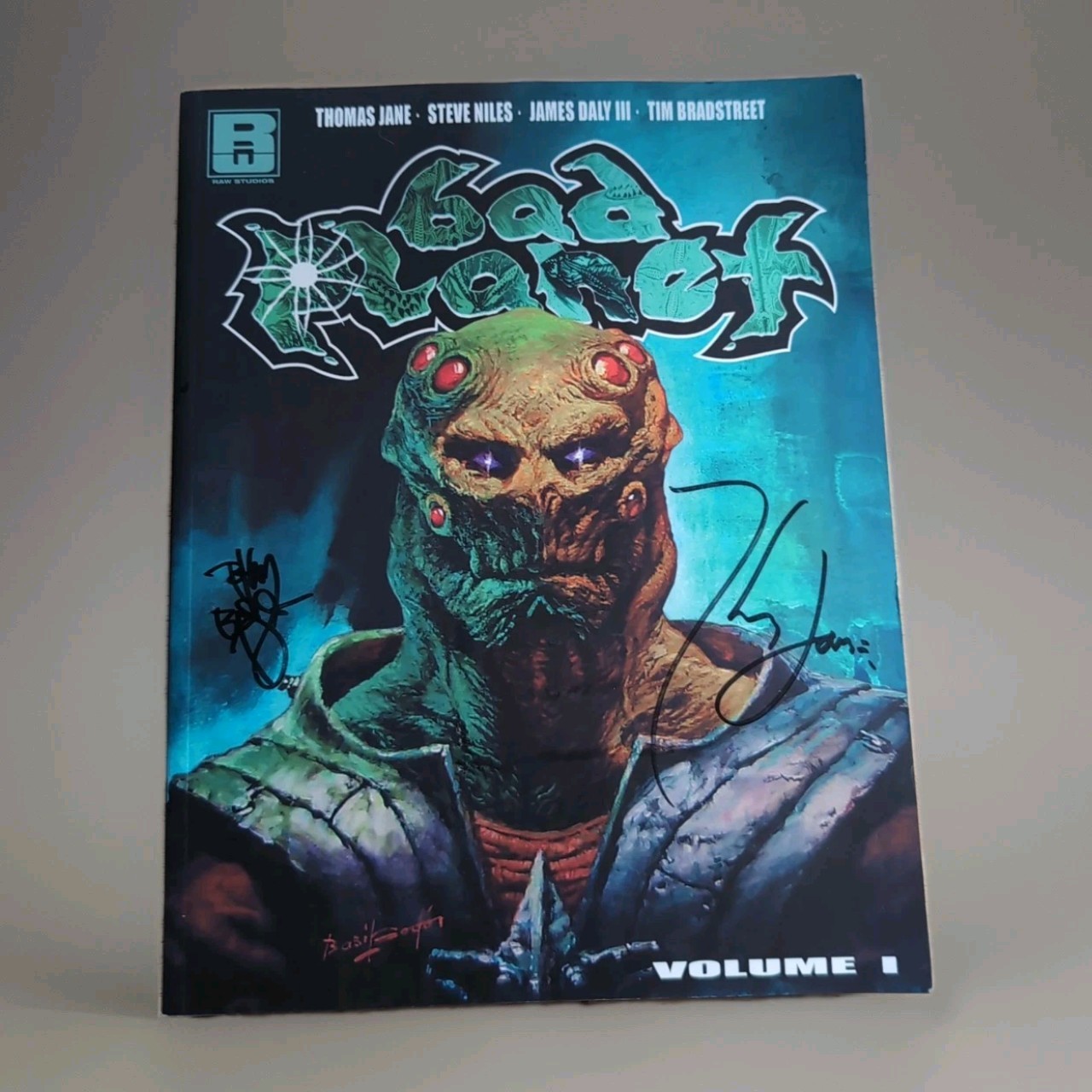 Bad Planet (Raw Studios, 2010) Autographed Bad Planet (Raw Studios, 2010) Autographed