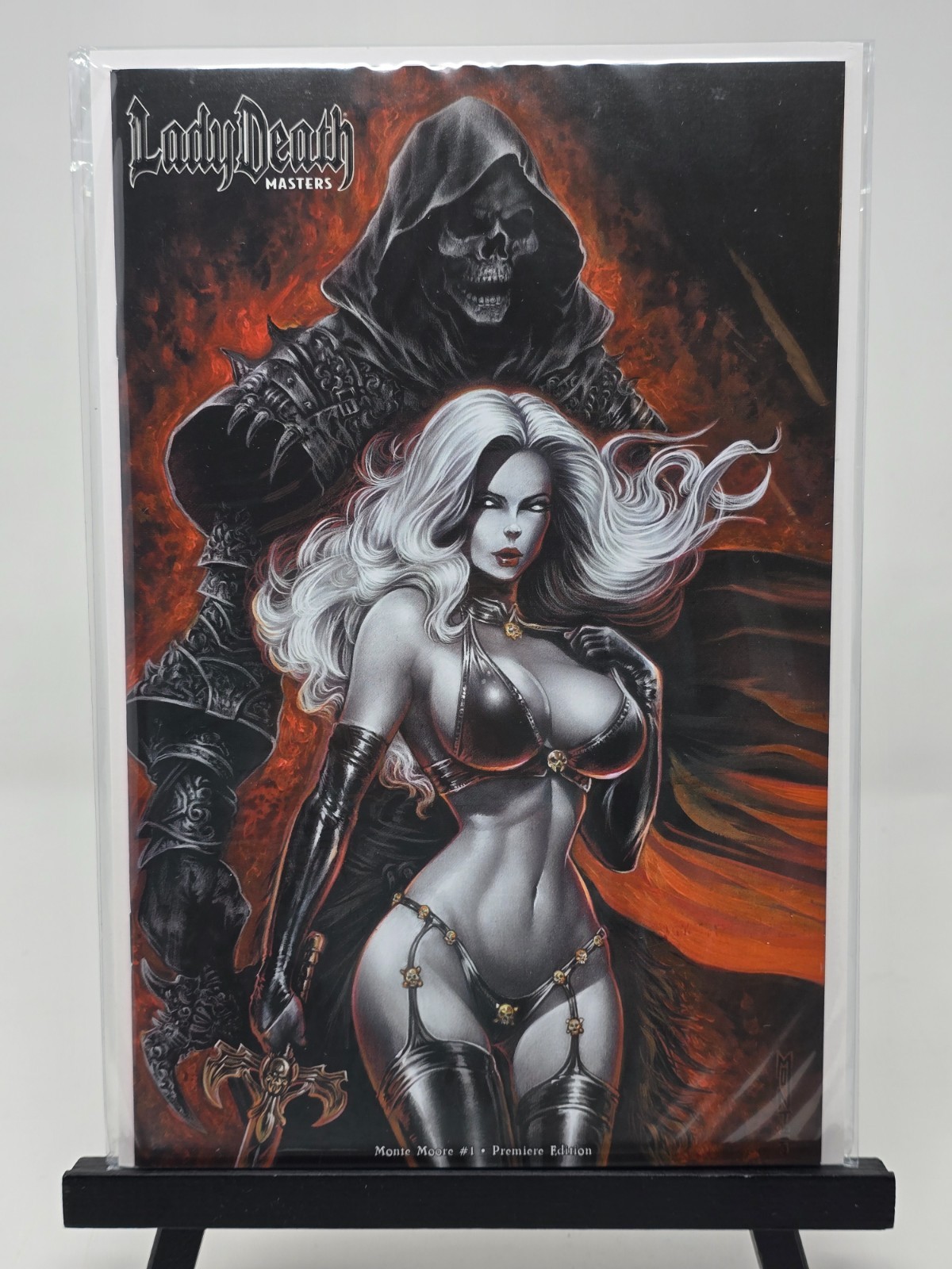 Lady Death Masters: Monte Moore #1 Premiere Edition (Coffin Comics) KICKSTARTER