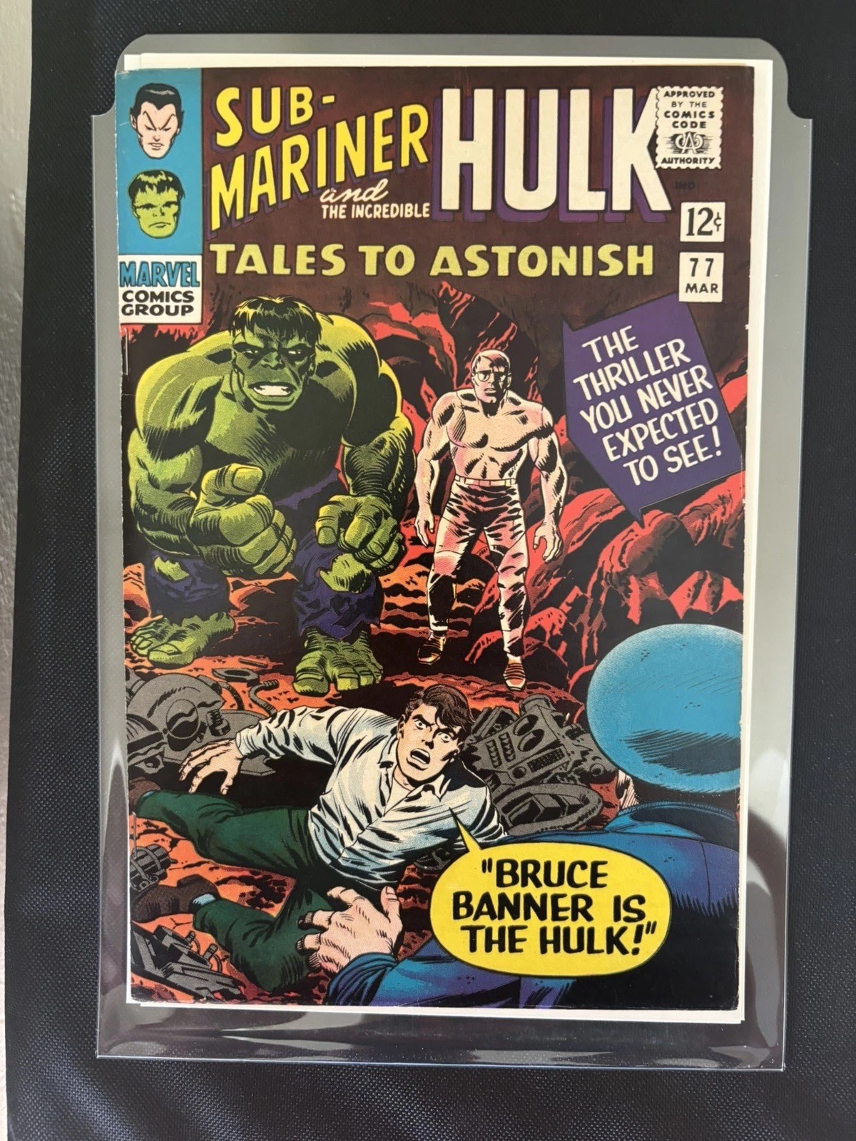 TALES TO ASTONISH 77 1968 Hulk Kirby vf/nm 9.0 9.2 sharp near white 