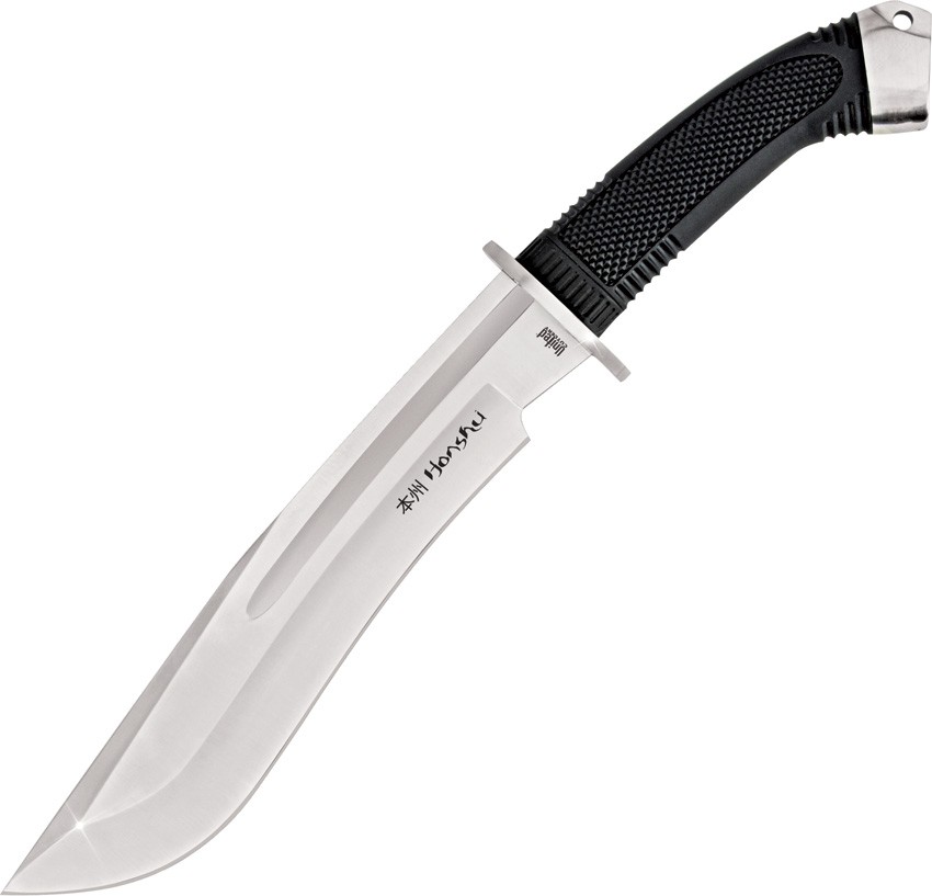 United Cutlery Honshu Boshin Black Handle Stainless Fixed Blade Knife Bowie 2935