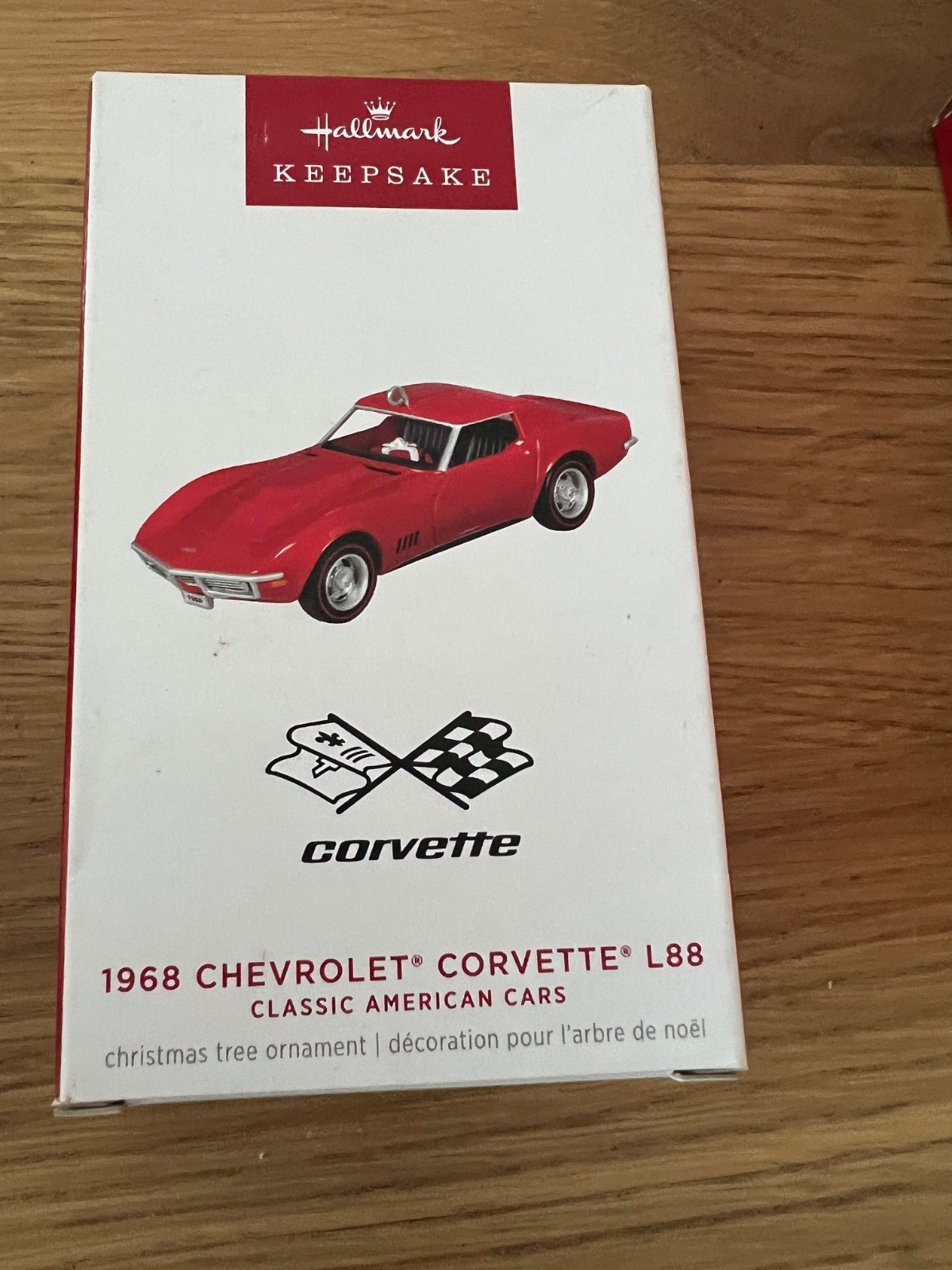 2024 Keepsake Hallmark Ornament Classic American Cars 1968 Chevrolet Corvette 2024 Keepsake Hallmark Ornament Classic American Cars 1968 Chevrolet Corvette