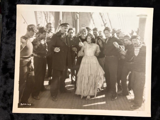 Orig. Silent movie still ACROSS TO SINGAPORE (1928) Ramon Novarro, Joan Crawford