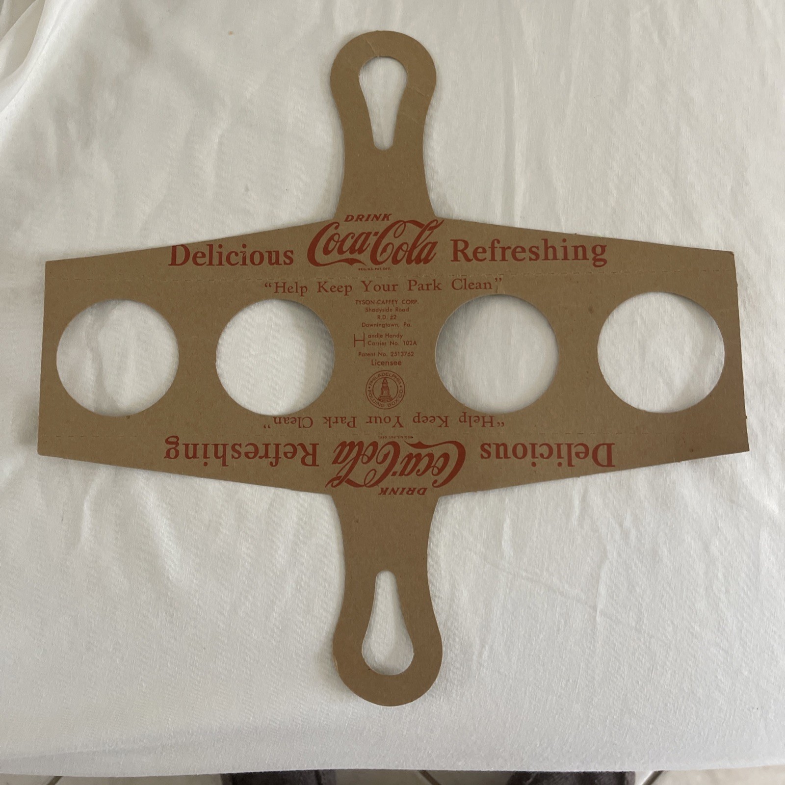 Vintage Coca Cola Store Bottle Carrier Vintage Coca Cola Store Bottle Carrier