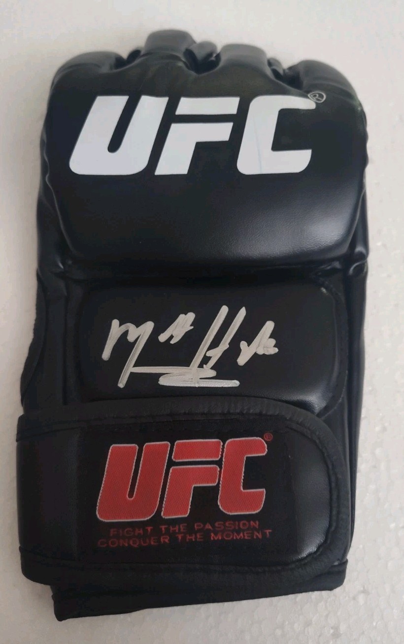 Matt Hughes Autographed Signed Glove - UFC MMA Hall Of Fame Champion - w/COA