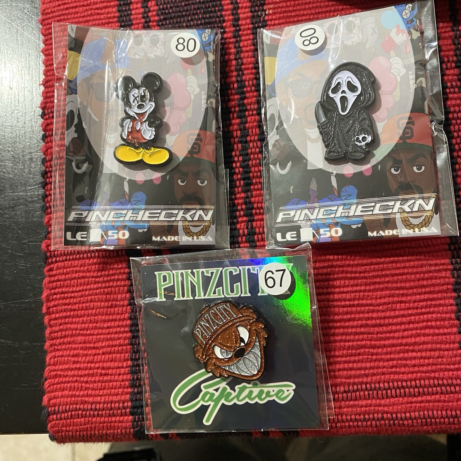 PinzCity Hat Pins Bundle Of 3 (All Glow In The Dark) PinzCity Hat Pins Bundle Of 3 (All Glow In The Dark)