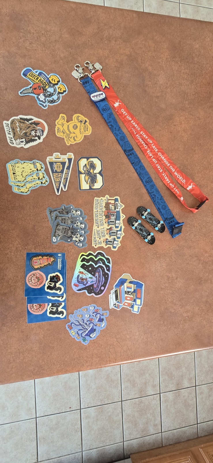 Dutch Bros Sticker And Collectibles Pack Including Tucson,AZ Exclusive Banana