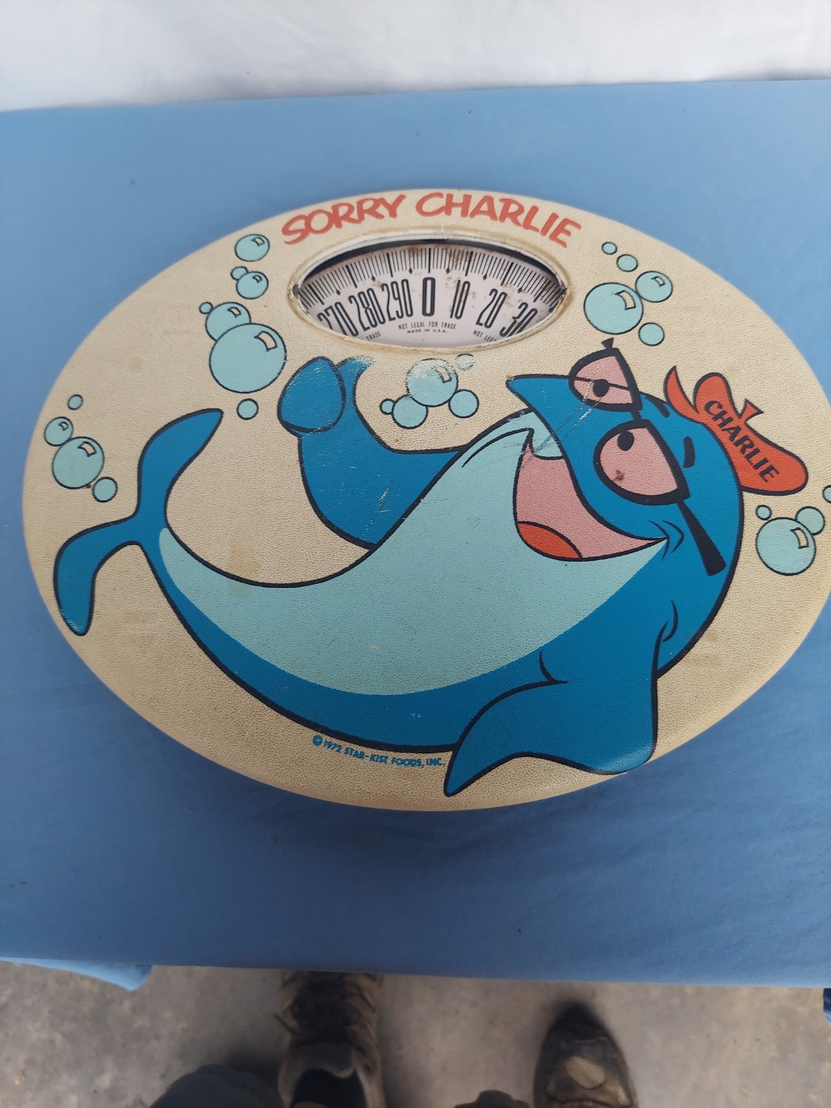 Vintage Star-Kist Tuna Promotional Bathroom Scale 