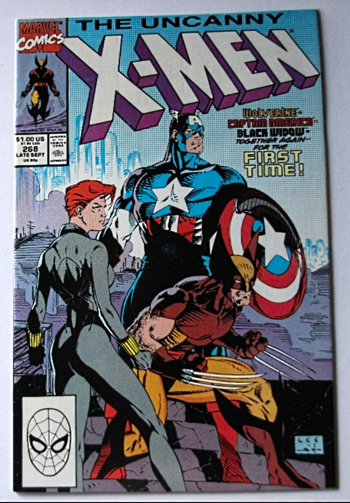 Marvel Comics The Uncanny X-Men #268 1991 Copper Age Wolverine X-Men