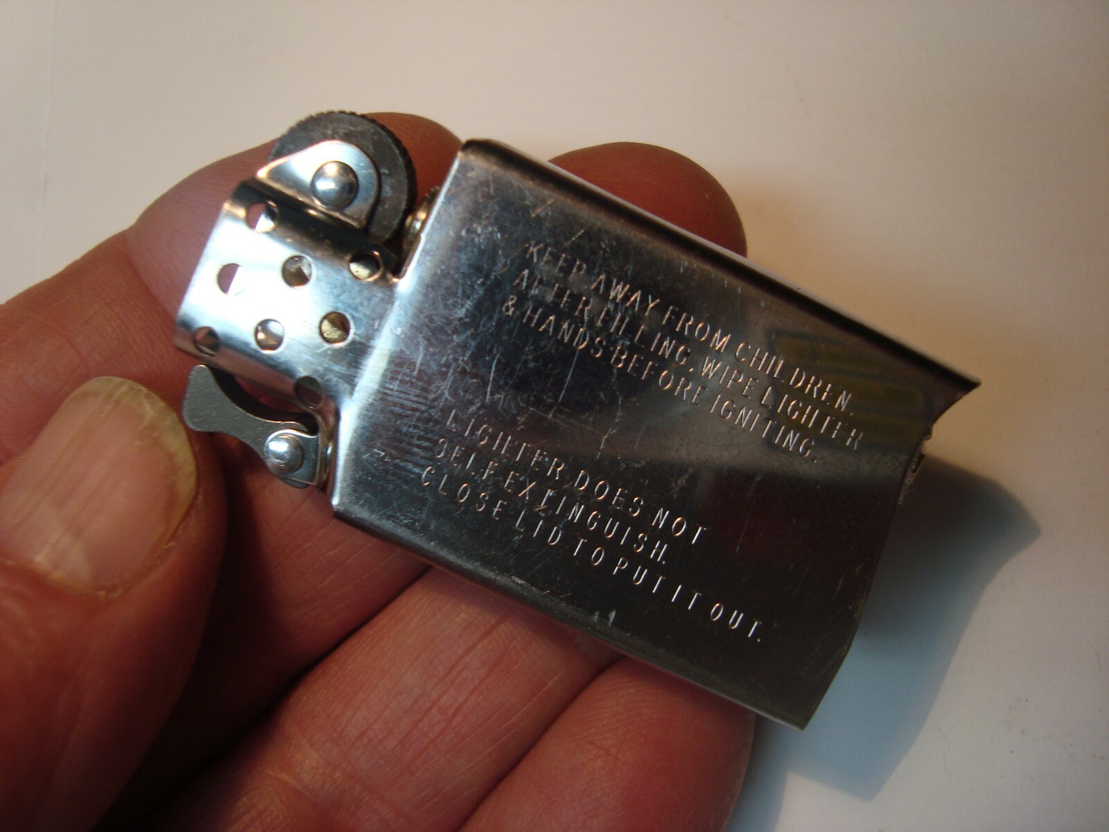 2025  New Zippo Skinny Lighter INSERT- Never filled or Fired-Insert Only