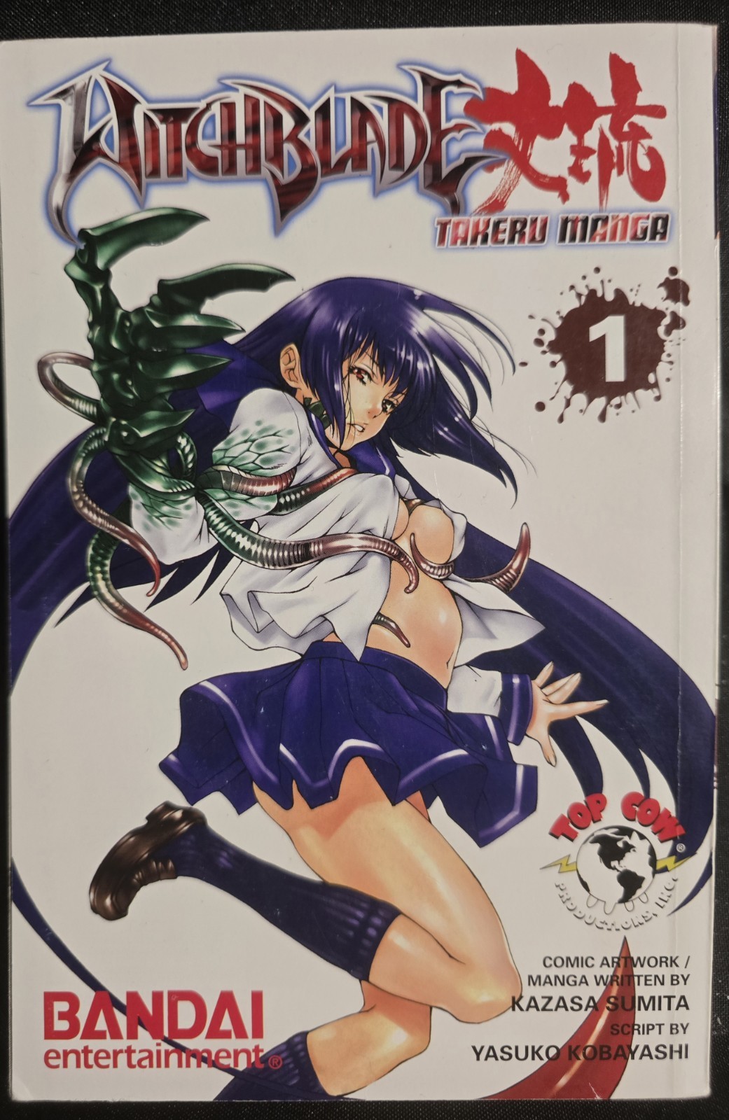 Bandai Entertainment Witchblade: Takeru Vol. 1 Issue #1 TP English Partial Color