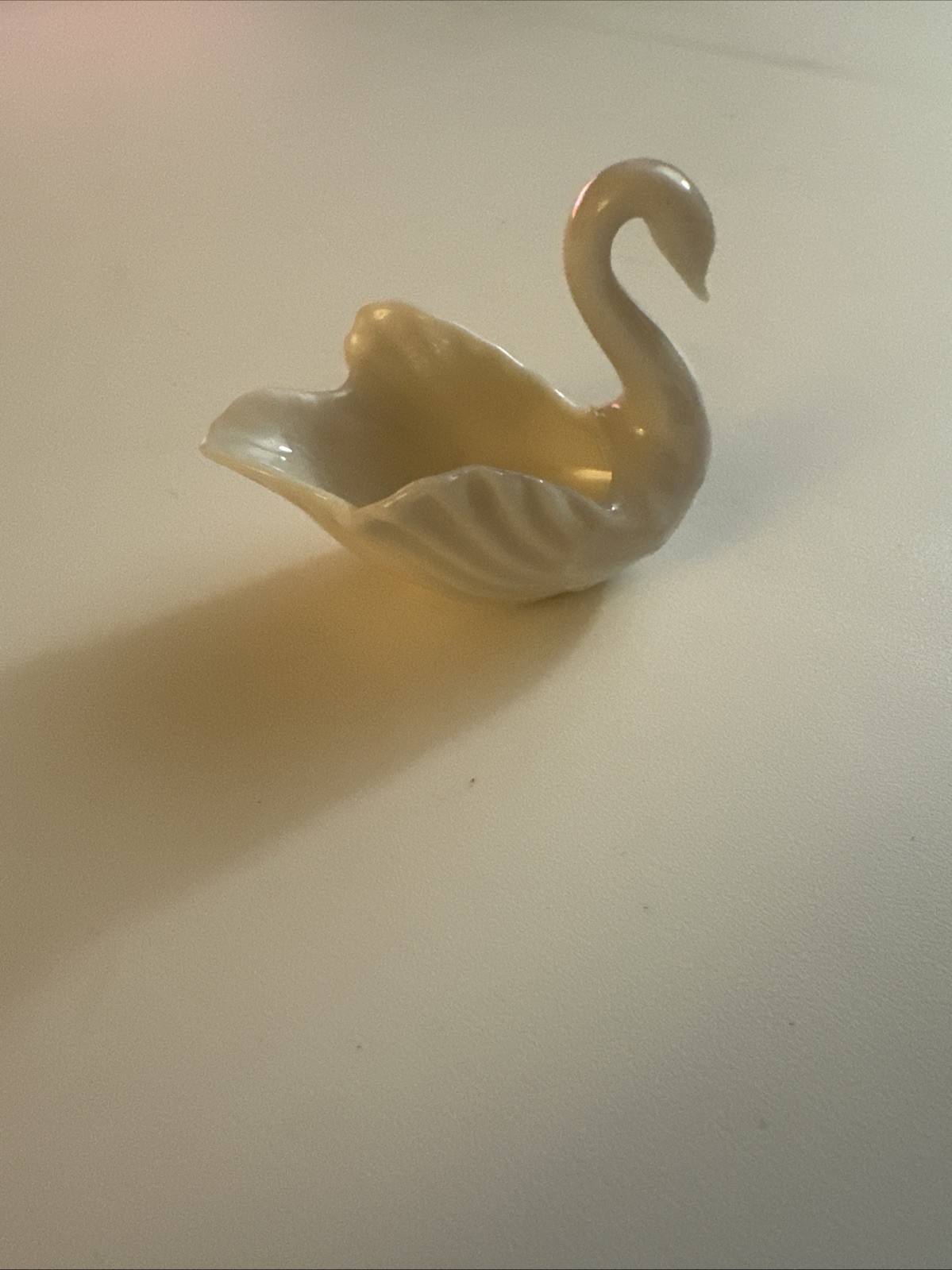 VTG Lenox Swan Figurine To The Bride Swan Small Trinket Ring Holder ~ 2” Tall VTG Lenox Swan Figurine To The Bride Swan Small Trinket Ring Holder ~ 2” Tall