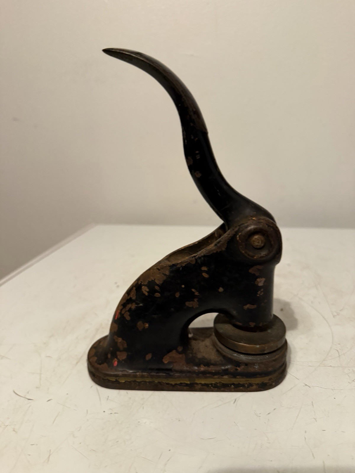 Antique 1929 San Francisco Realty Co Corporate Seal Embosser Press