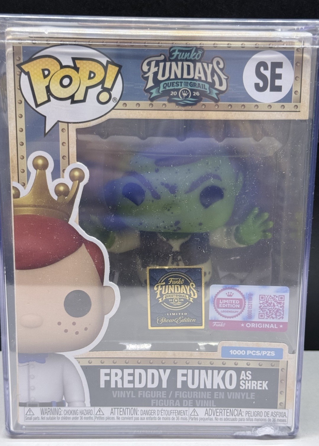 Fundays SDCC 2026 Freddie Funko As Shrek LE 1000