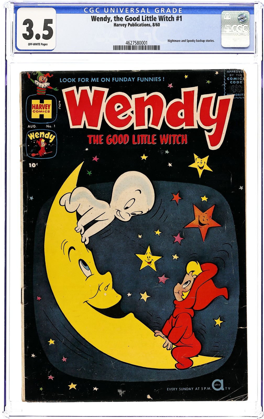 Wendy the Good Little Witch #1 CGC 3.5 1960 4627580001