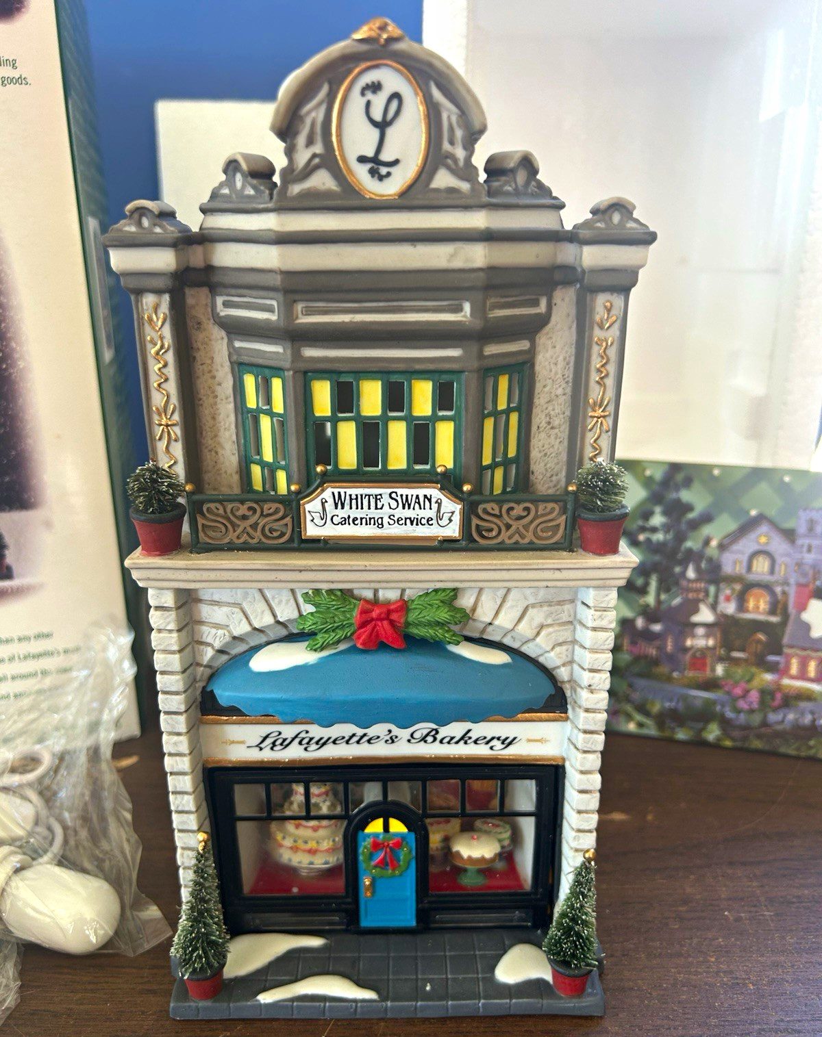 Department 56 Christmas in the City Lafayette’s Bakery Lighted Building