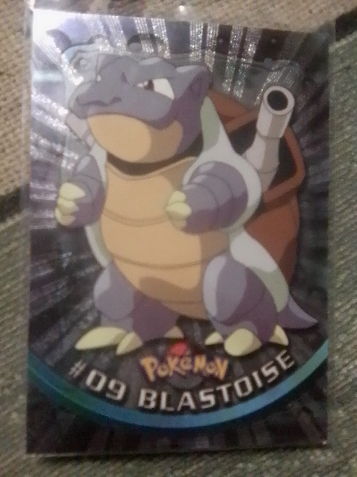 Topps 1999 Pokémon TV Animation Edition #09 Blastoise Hologram Card