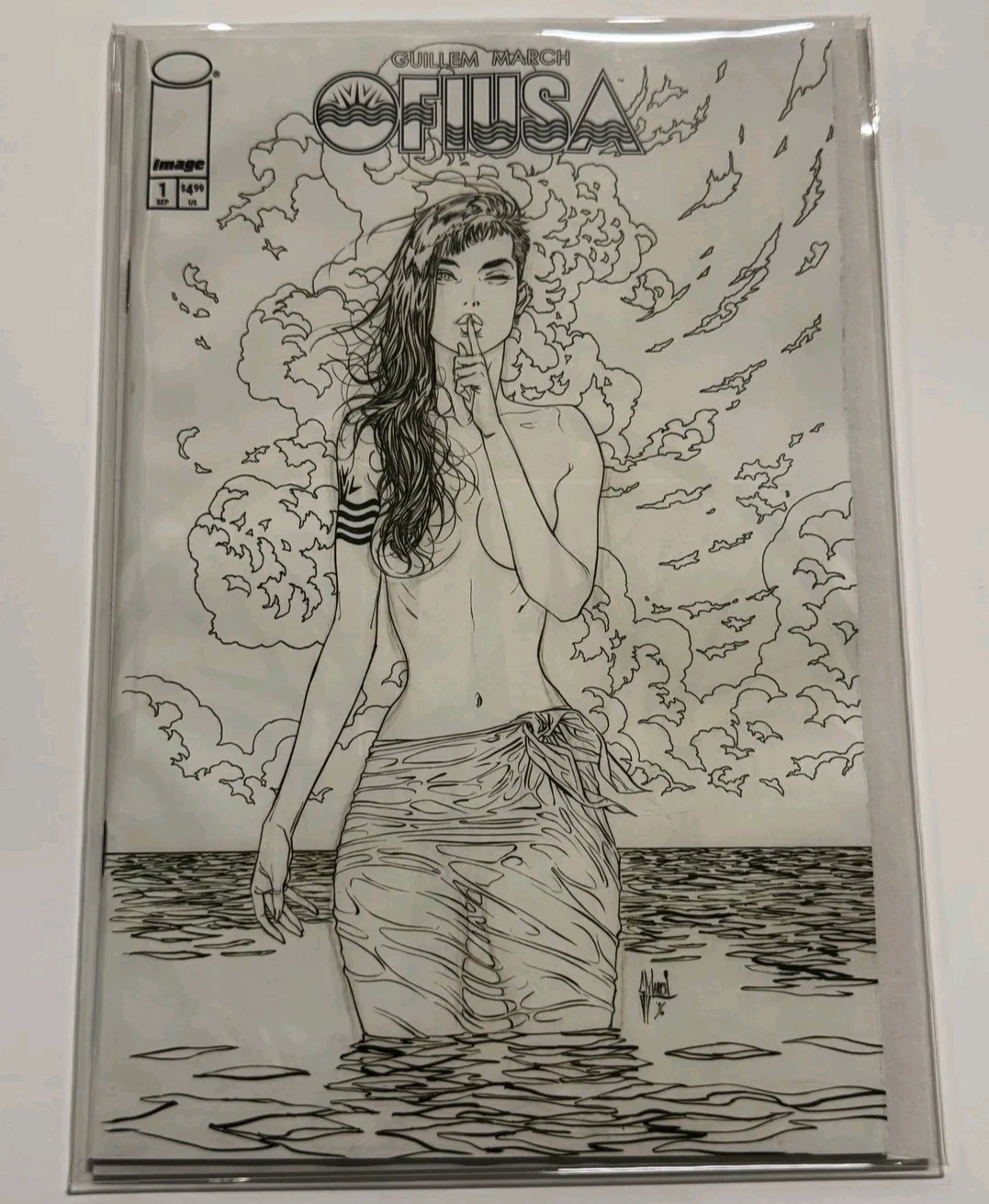 Ofiusa #1 (Of 6) Cover D 1:25 Guillem March Raw Art Variant (Mature) pre sale