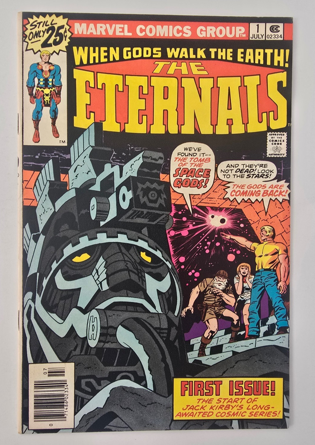 The Eternals #1 (1976) Marvel - 1st Jack Kirby - HIGH QUALITY The Eternals #1 (1976) Marvel - 1st Jack Kirby - HIGH QUALITY