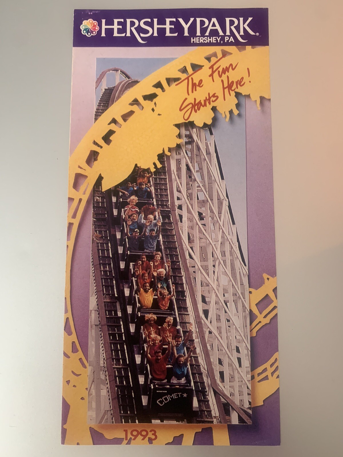 1993 Hersheypark brochure