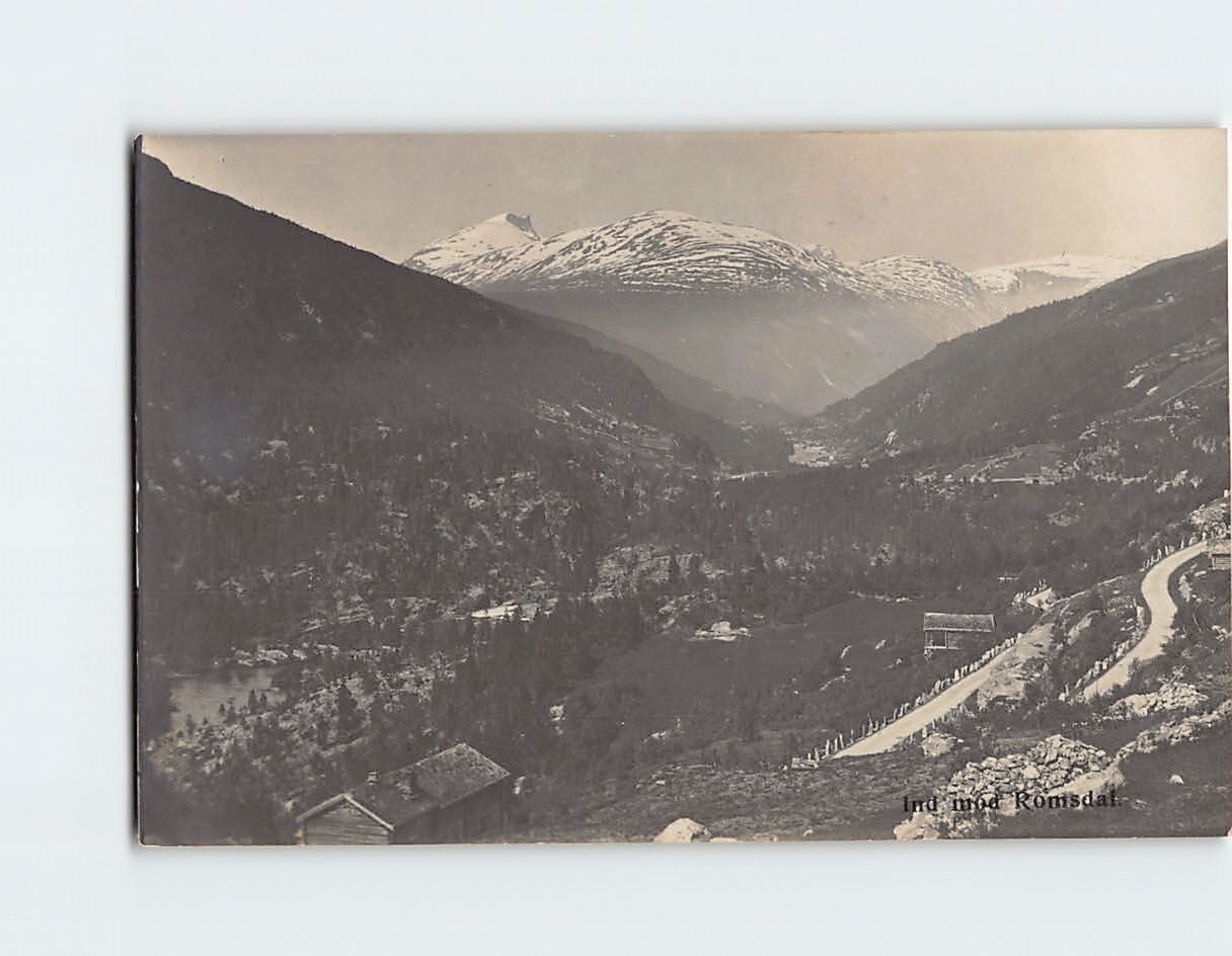Postcard Ind mod Romsdal Norway
