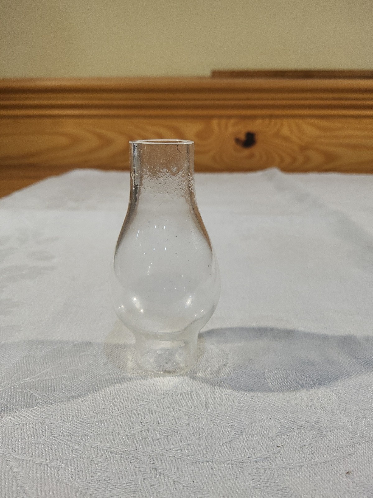 Clear Glass Miniature Oil Lamp Chimney, Hurricane 3/4 \