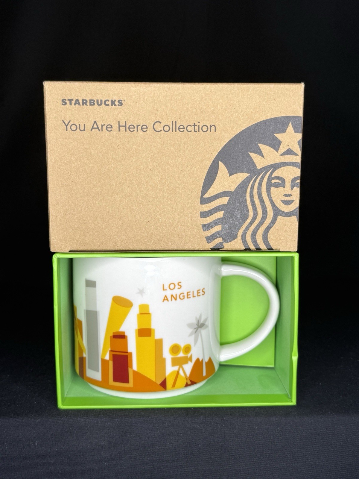 Starbucks Los Angeles You Are Here Series Collection 14oz Coffee Tea Mug Cup NIB