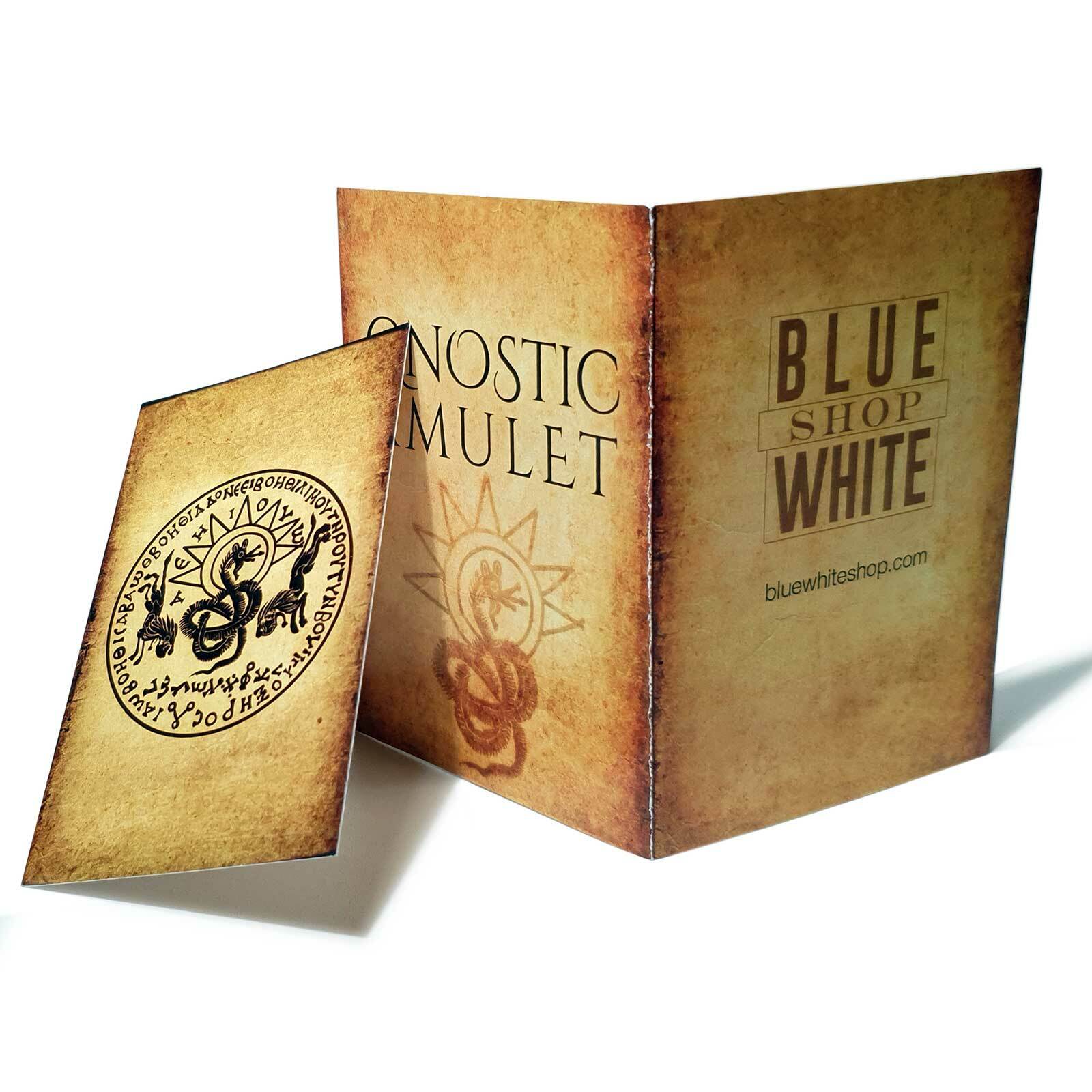 Unique amulet based on Ancient Gnostic Talisman for Health, Strength, Success