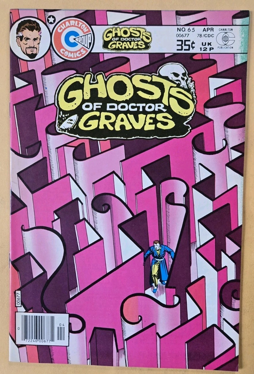 The Many Ghosts of Dr. Graves #65 F+ (6.5) Cover Art By Ditko Charlton 4/78