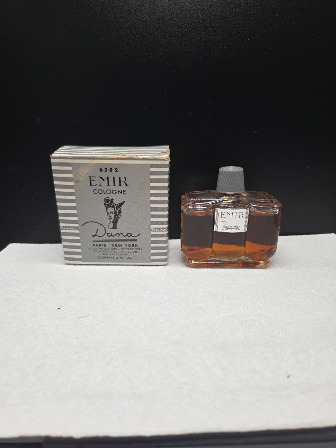 Vintage Emir by Dana Cologne 6202 Fragrance 2 fl oz With Original Box USA Blend